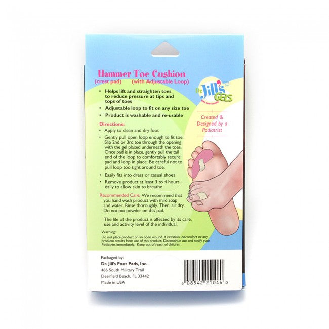 Gel Crest Pad With Adjustable Loop - Patient Box - 1 Pad