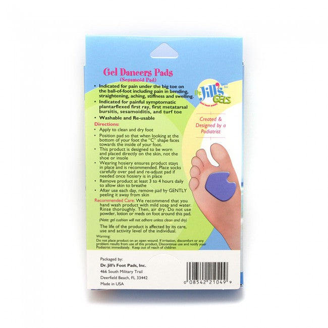 Dancer Met Pads - Purple Gel