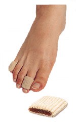 Toe Caps - Gel and Fabric