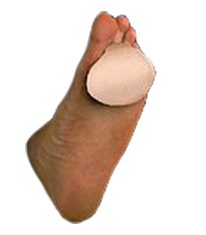 Fabric And Gel Metatarsal Cushion with Loop