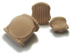 Gel Corn Pads - Gel and Fabric - EcoGel - bag of 12